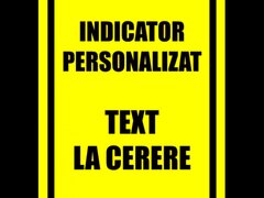 Indicator personalizat cu text la cerere
