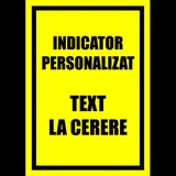 Indicator personalizat cu text la cerere